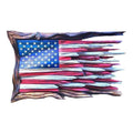 The Rugged American Wood Flag